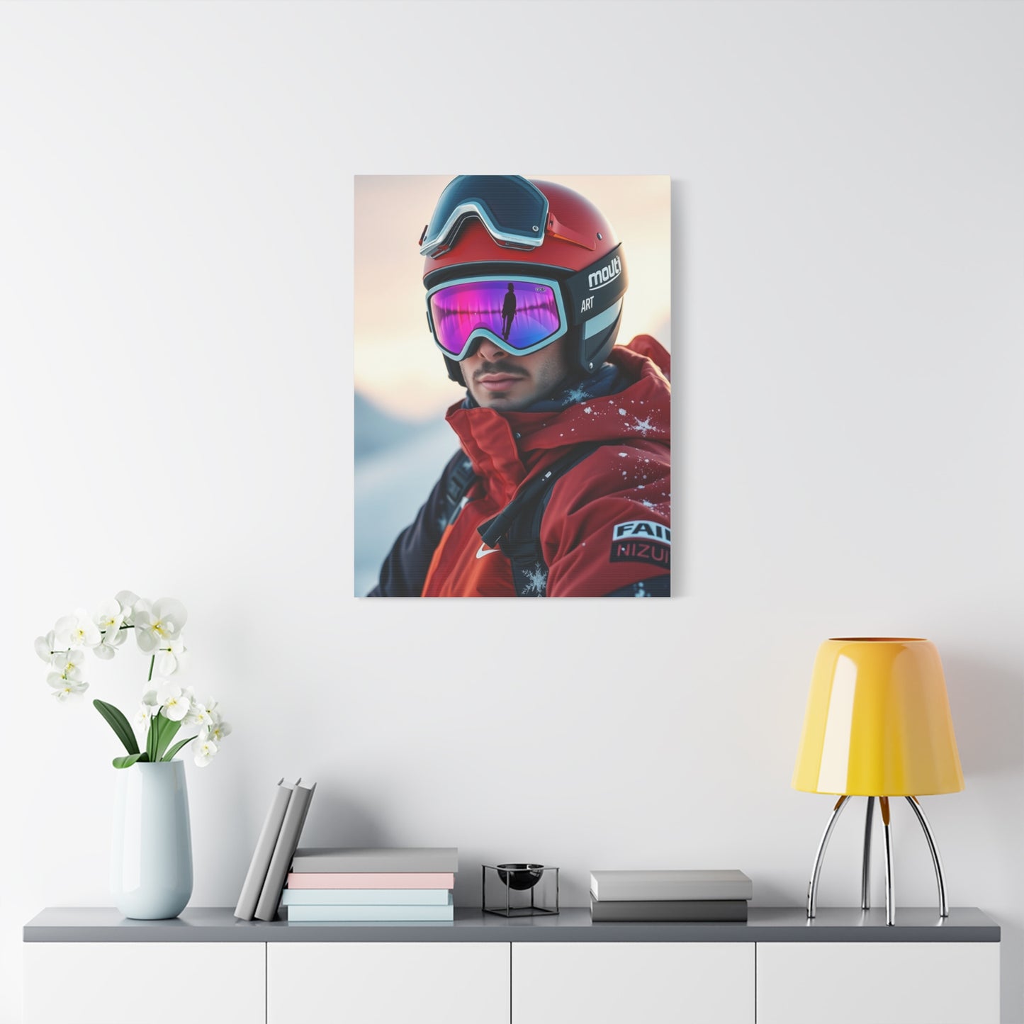 Skiing Art Refined Canvas Wall Art & Canvas Print