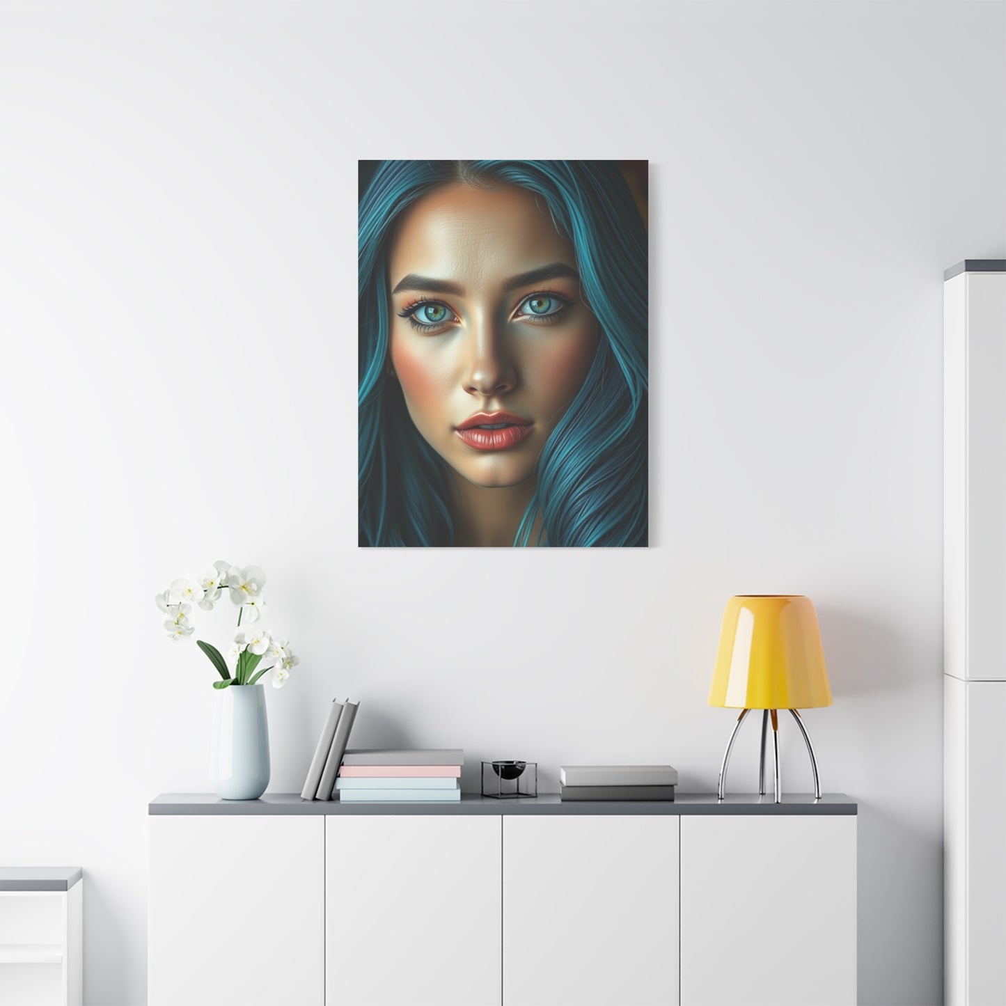 Azure Reverie Canvas wall art & canvas print