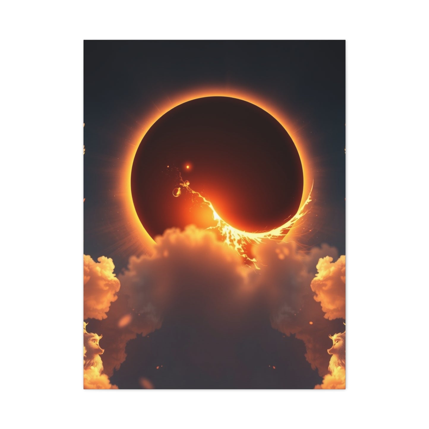 Vision Eclipse Art Art Wall Art & Canvas Print