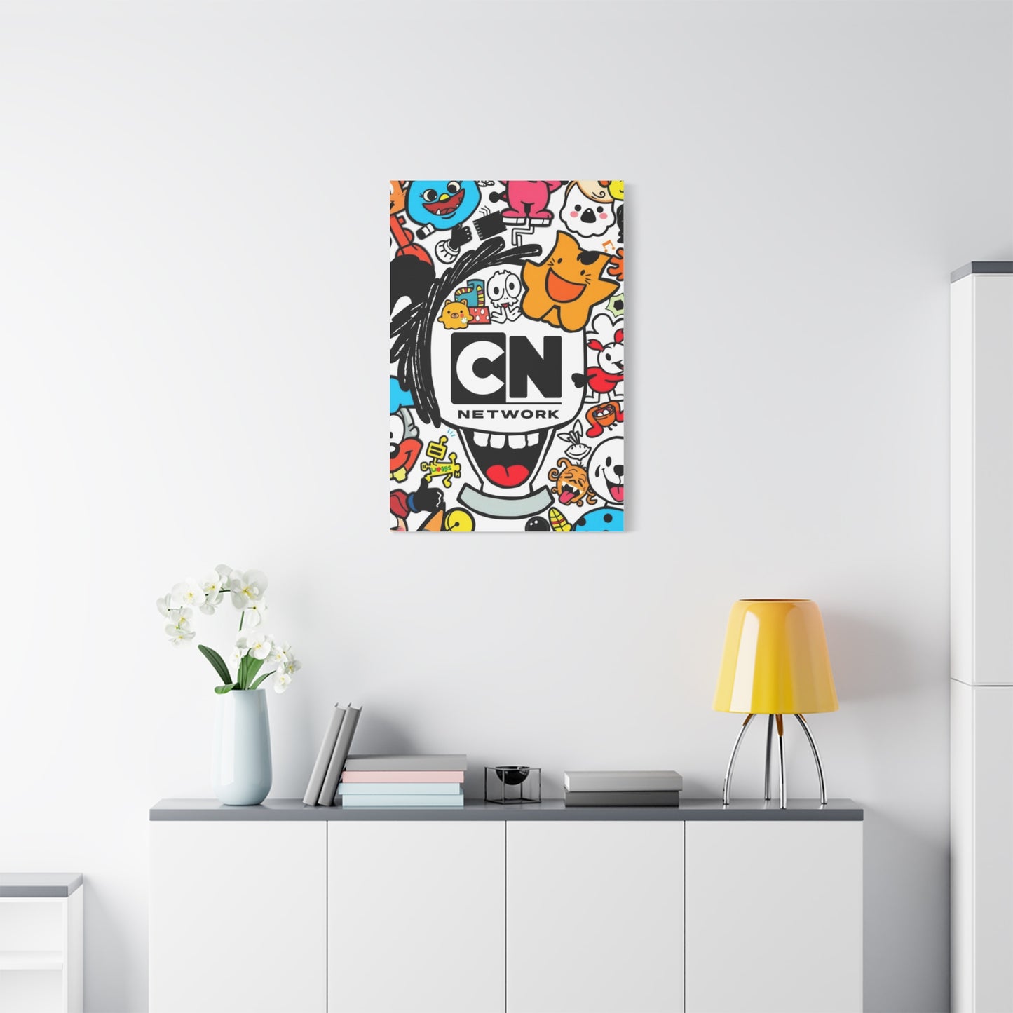 Lavish Cartoon Fusion Art Wall Art & Canvas Print
