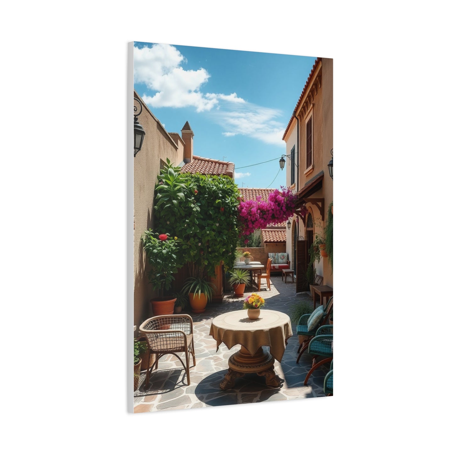 Vision Mediterranean Decor Art Art Wall Art & Canvas Print