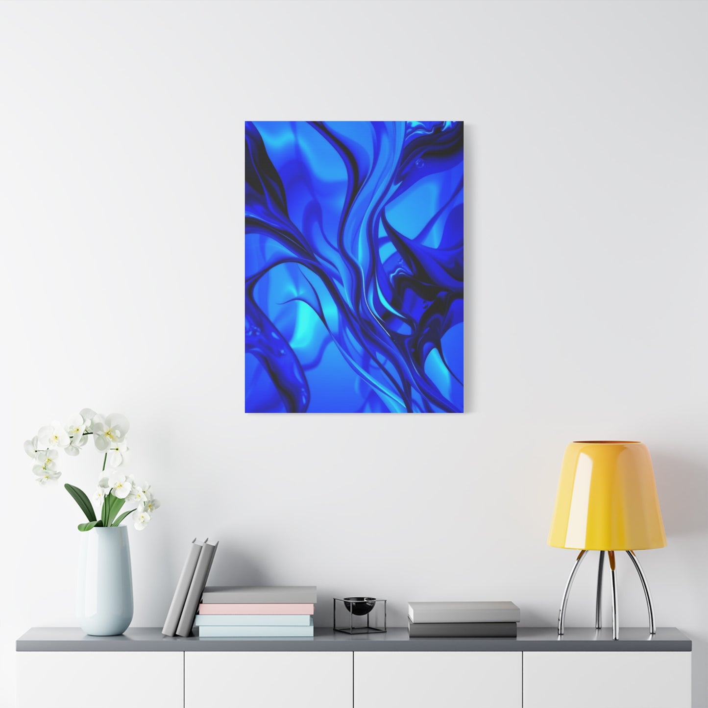 Collection Blue Abstract Art Art Wall Art & Canvas Print