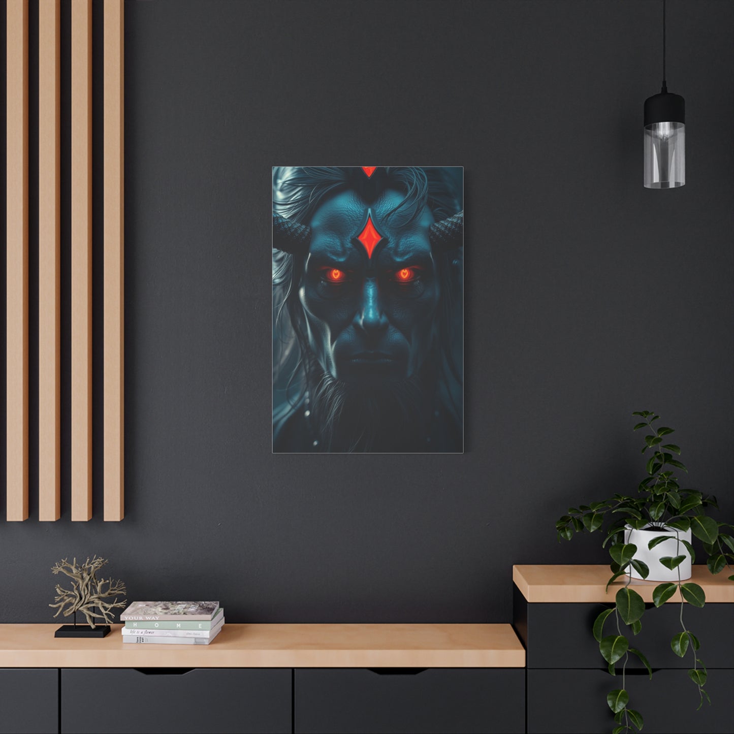 Dusken Mirage Canvas Wall Art & Canvas Print