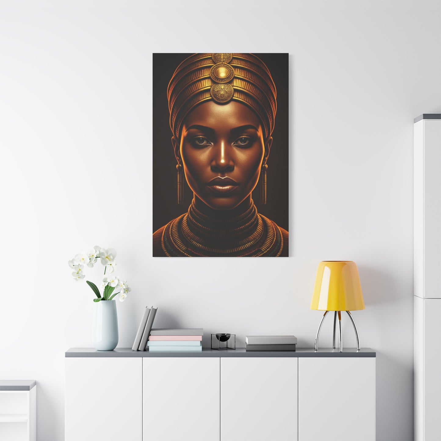 Golden Queen of Serenity Wall Art & Canvas Prints