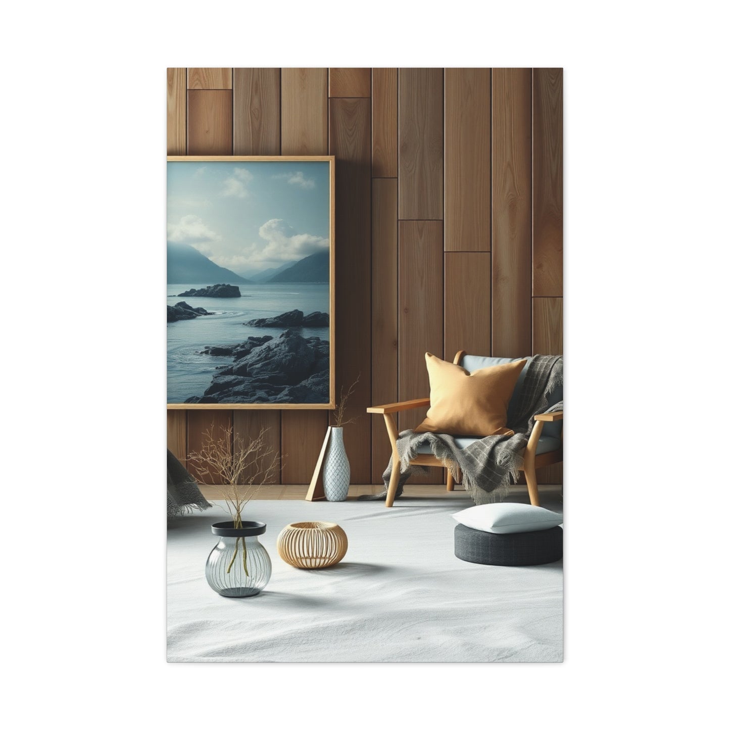 Aurora Whisper Canvas Wall Art & Canvas Print