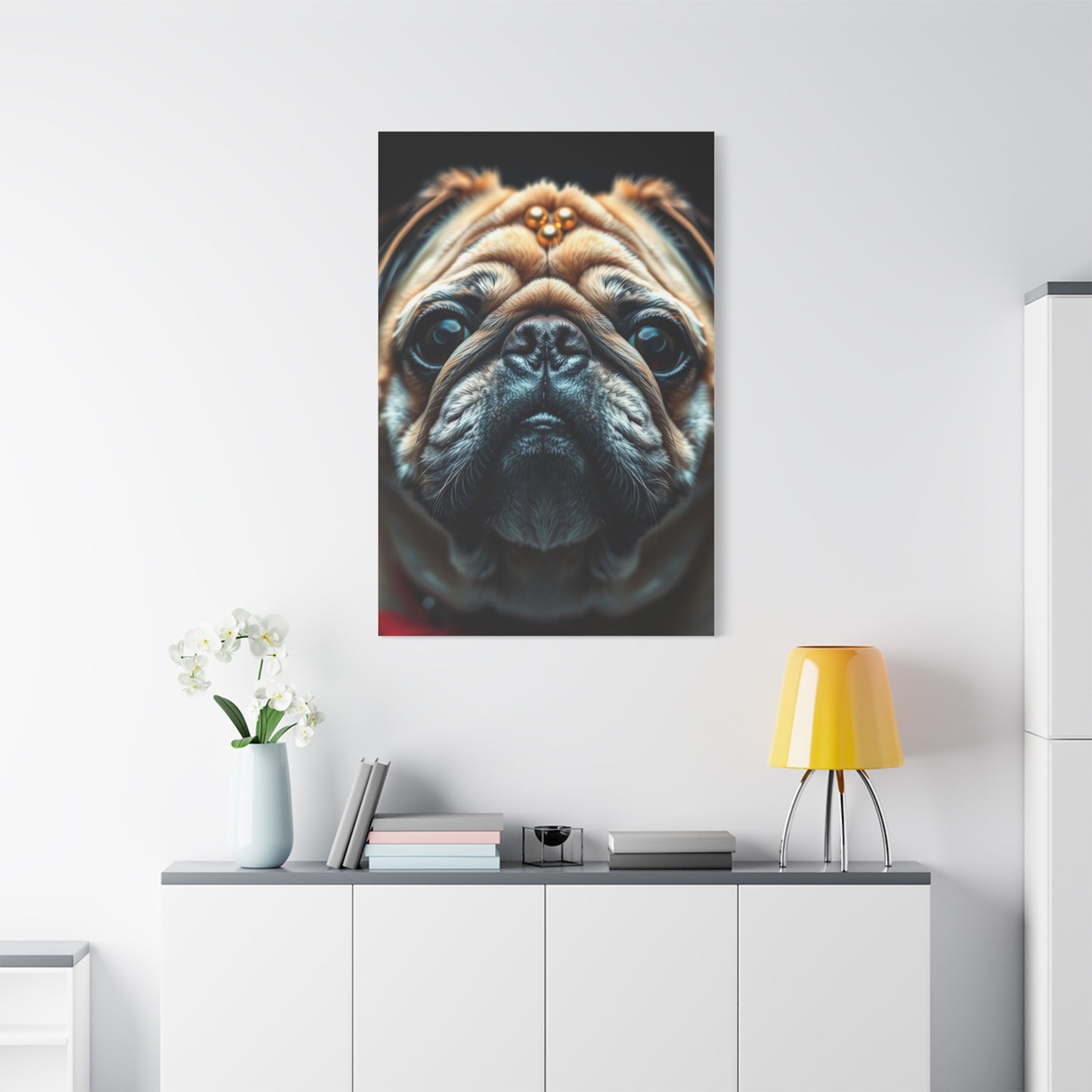 Vision Pug Art Art Wall Art & Canvas Print