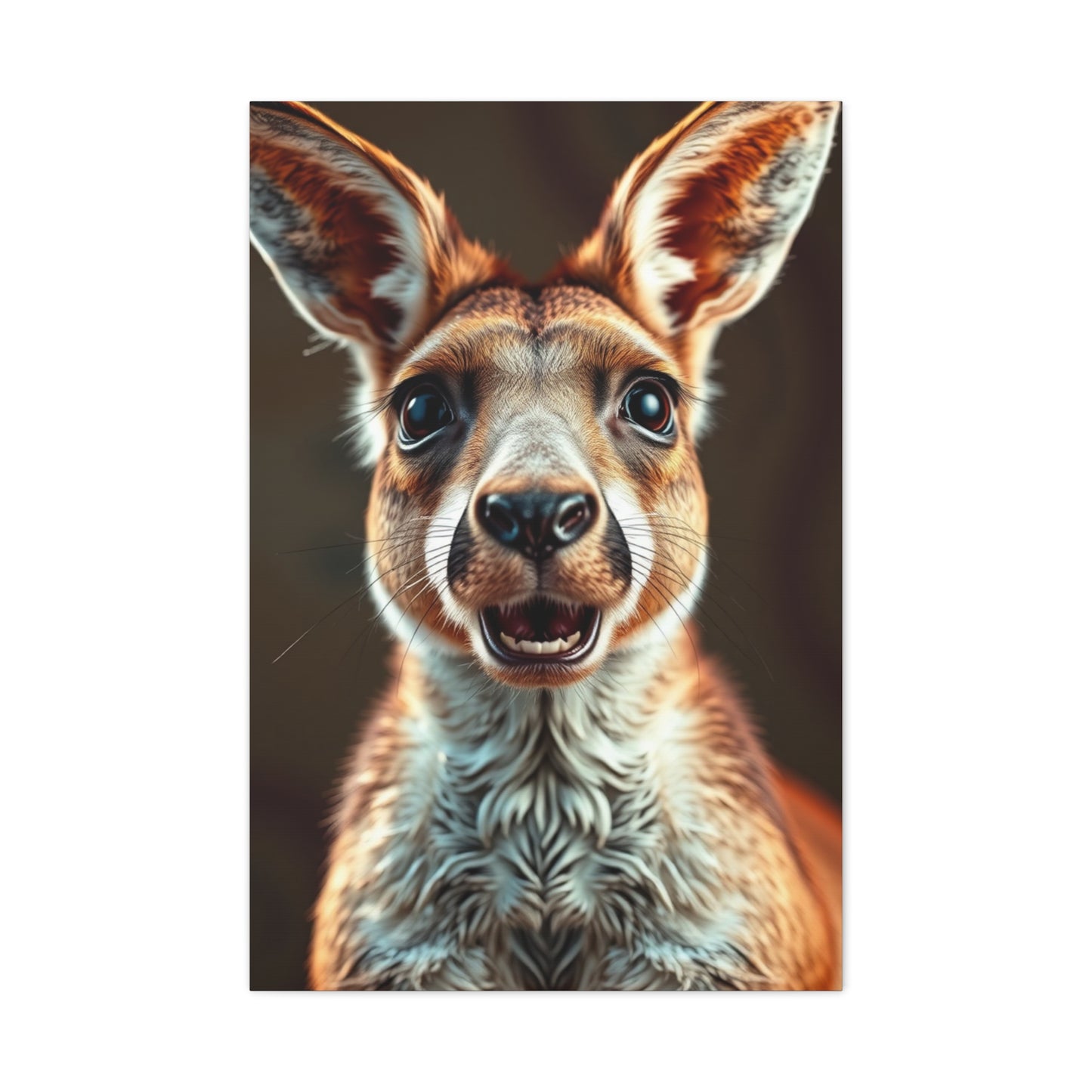 Vision Kangaroo Art Art Wall Art & Canvas Print