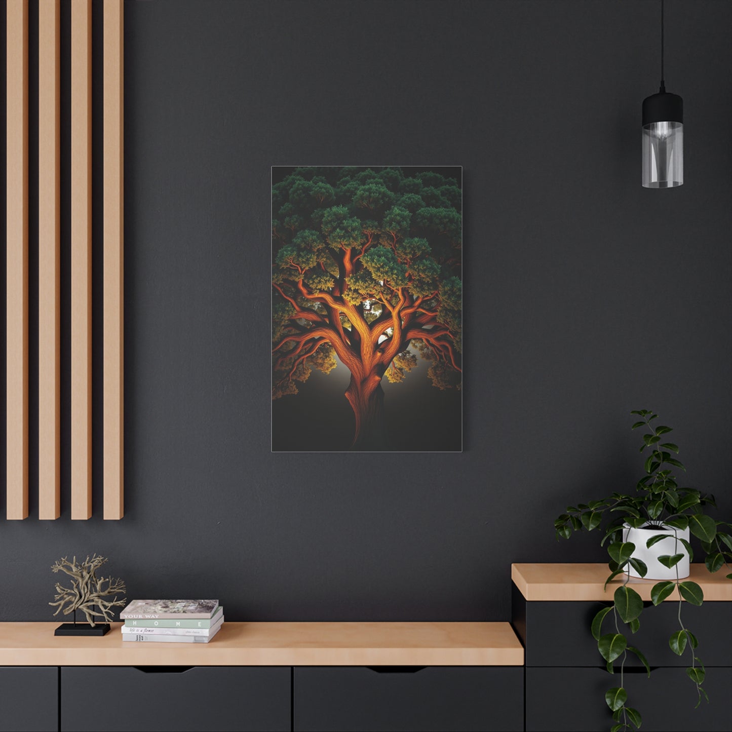 Vision Oak Tree Art Art Wall Art & Canvas Print