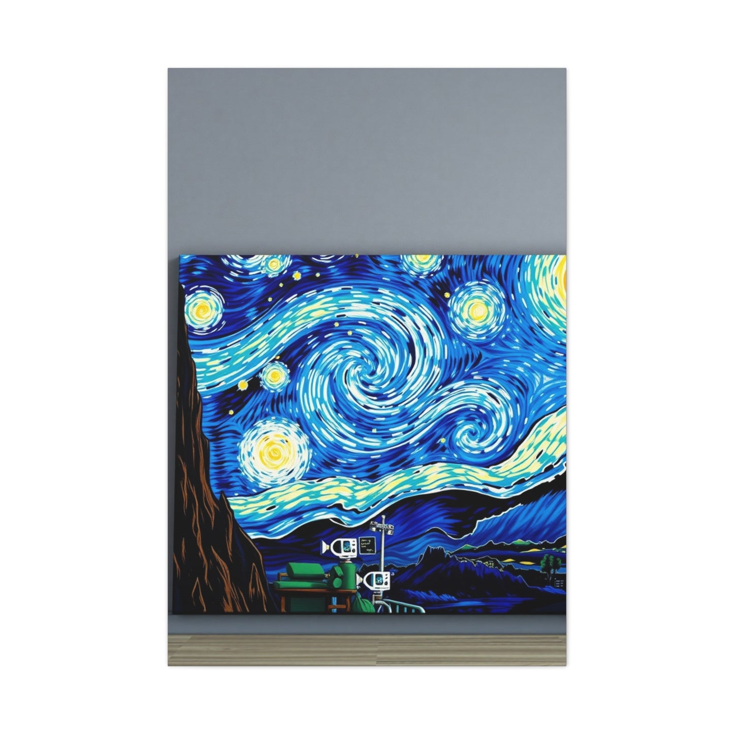 The Starry Night Canvas Art Refined Canvas Wall Art & Canvas Print
