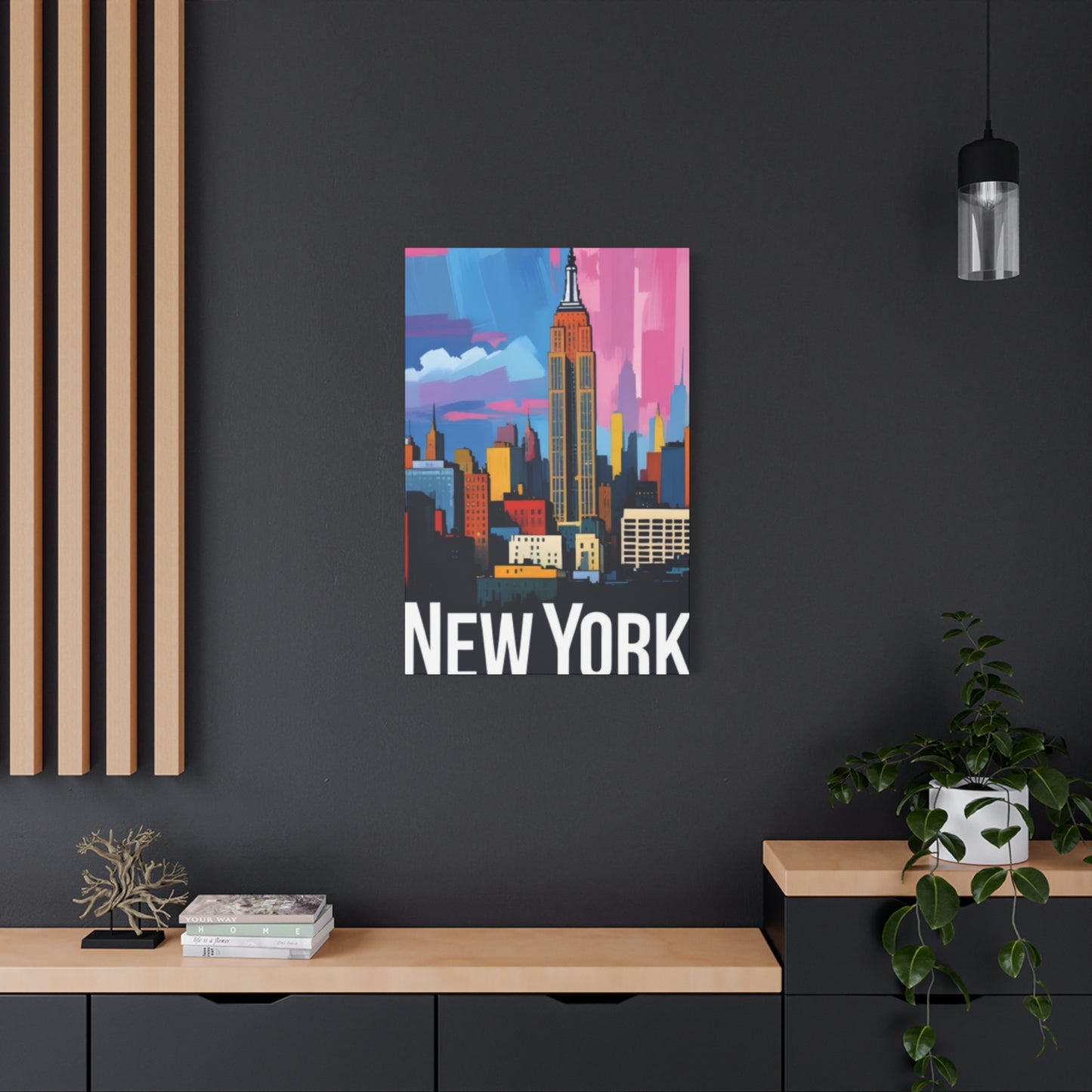 Colorful NYC Skyline Wall Art & Canvas Prints