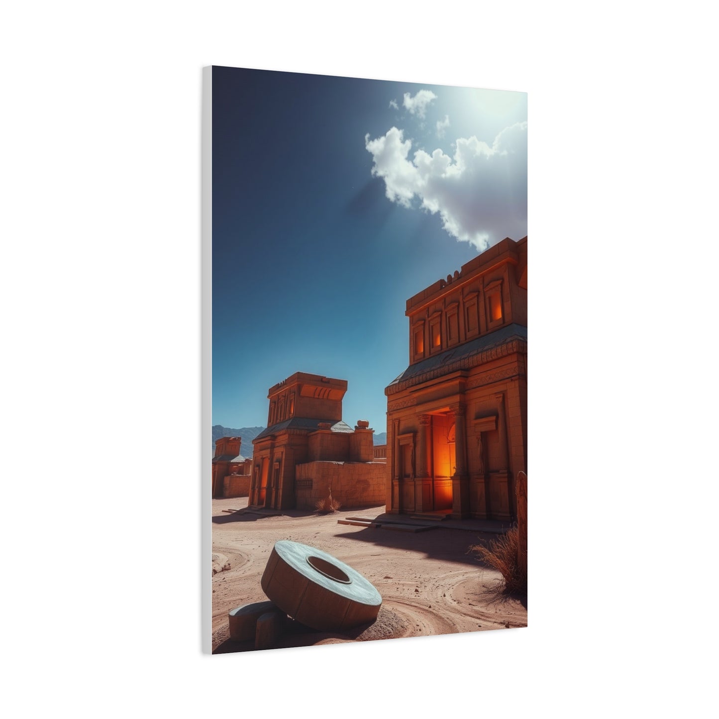 Majestic Sand Vista Wall Art & Canvas Print