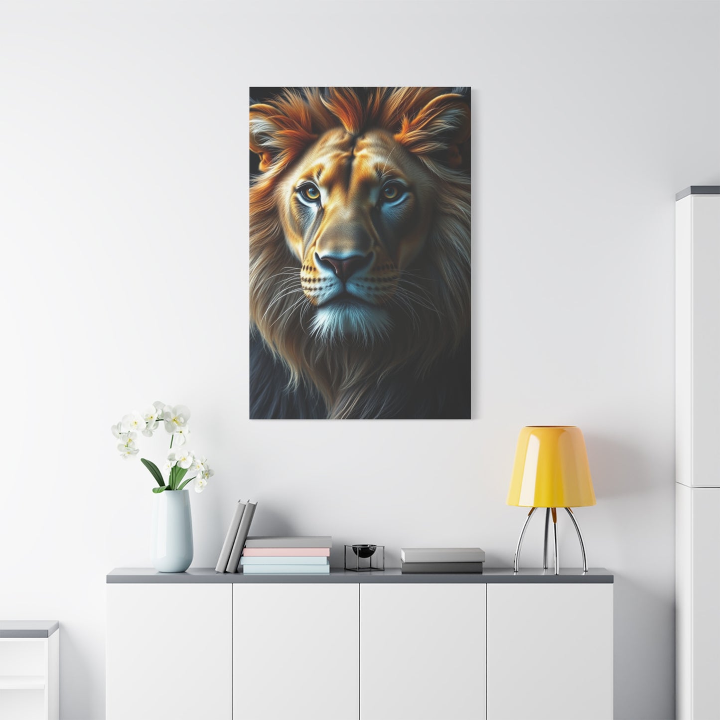 Crowned Monarch Canvas Wall Art & Canvas Print