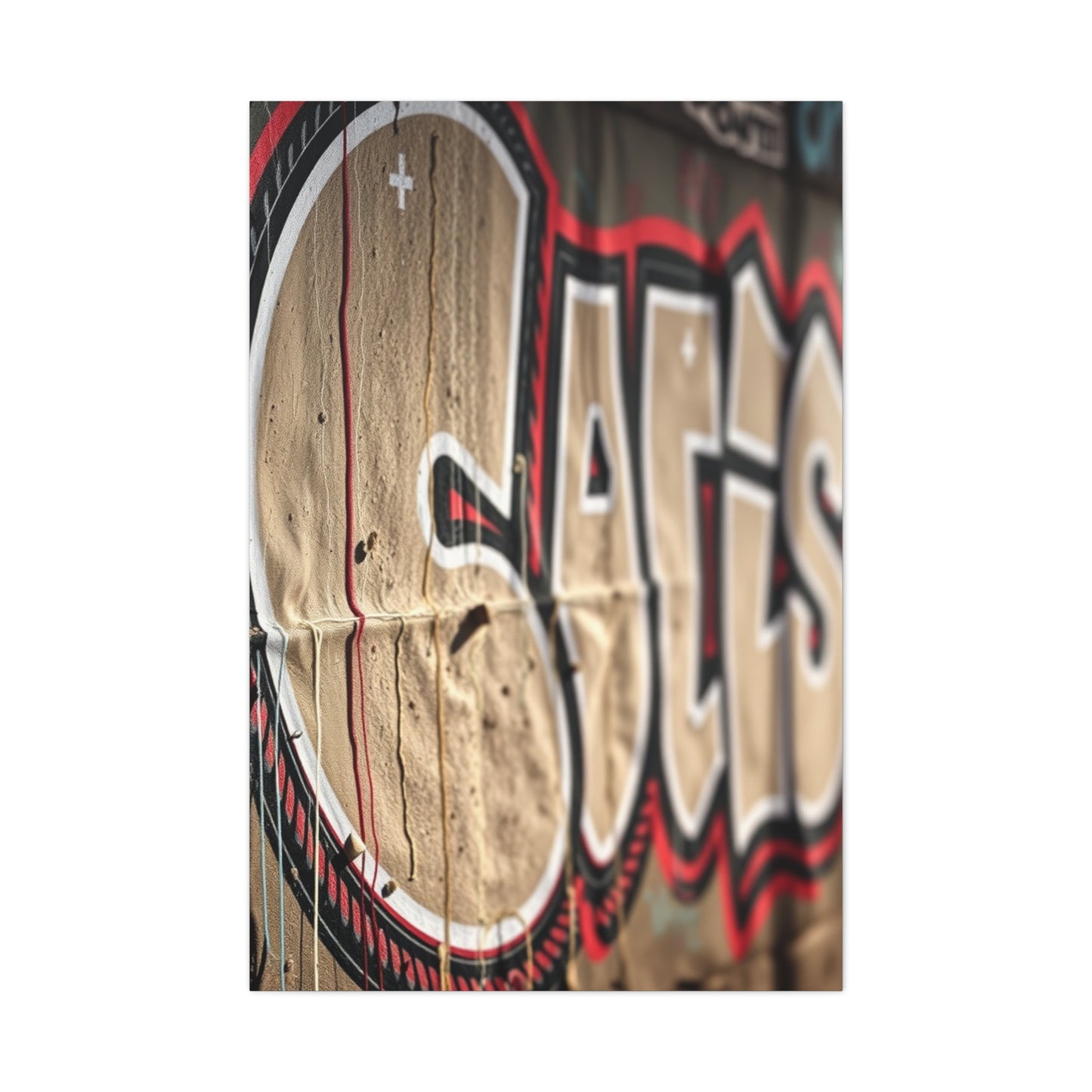 Artisan Graffiti Masterpiece Wall Art & Canvas Print