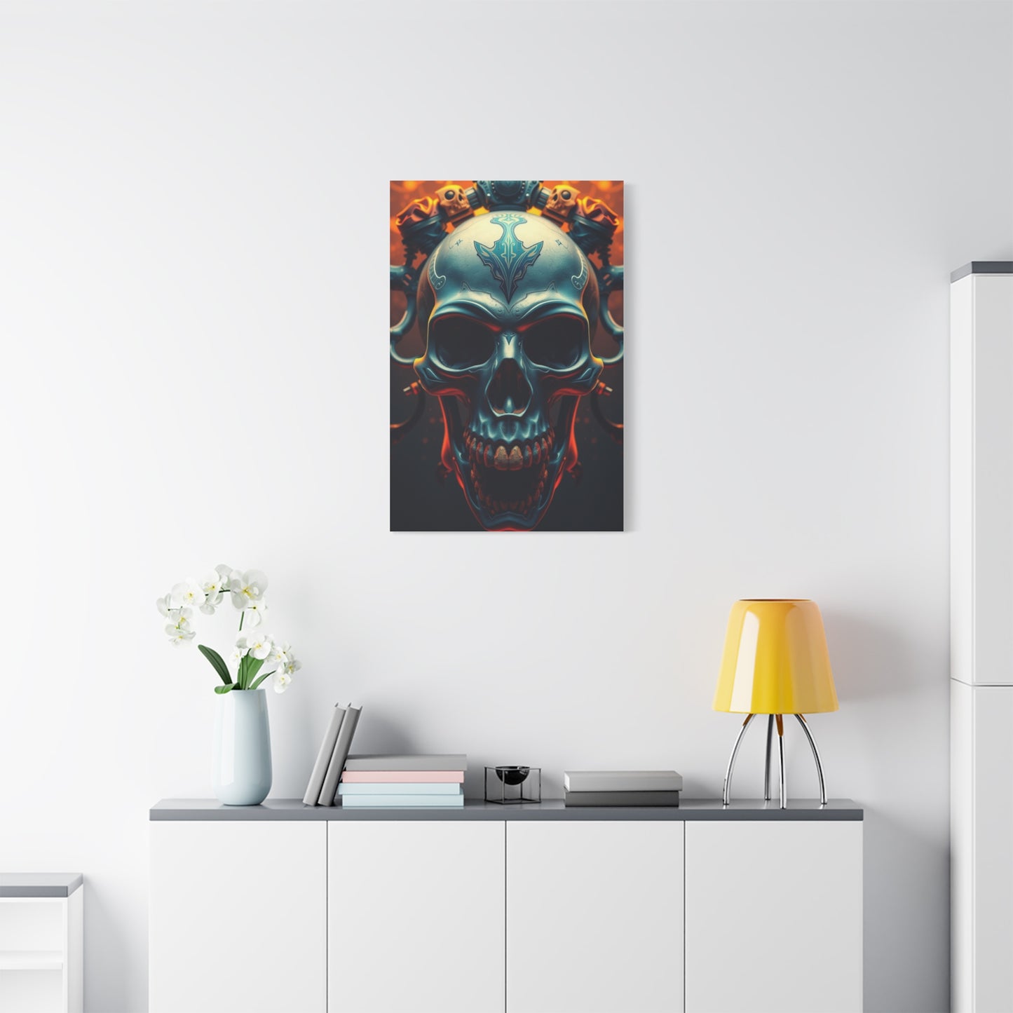 Sublime Skull Exhibit Wall Art & Canvas Print