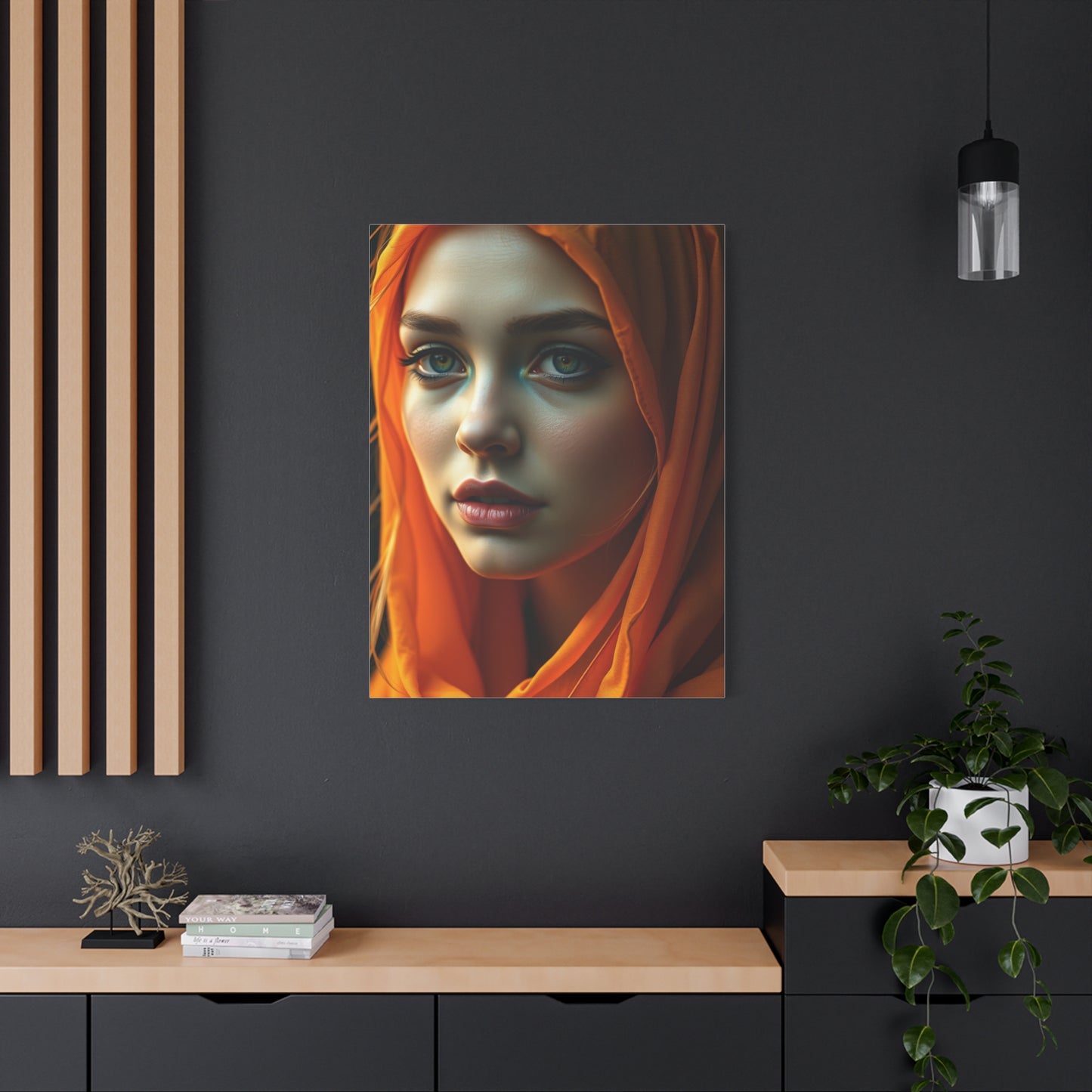 Exquisite Sylph Portrait Wall Art & Canvas Print