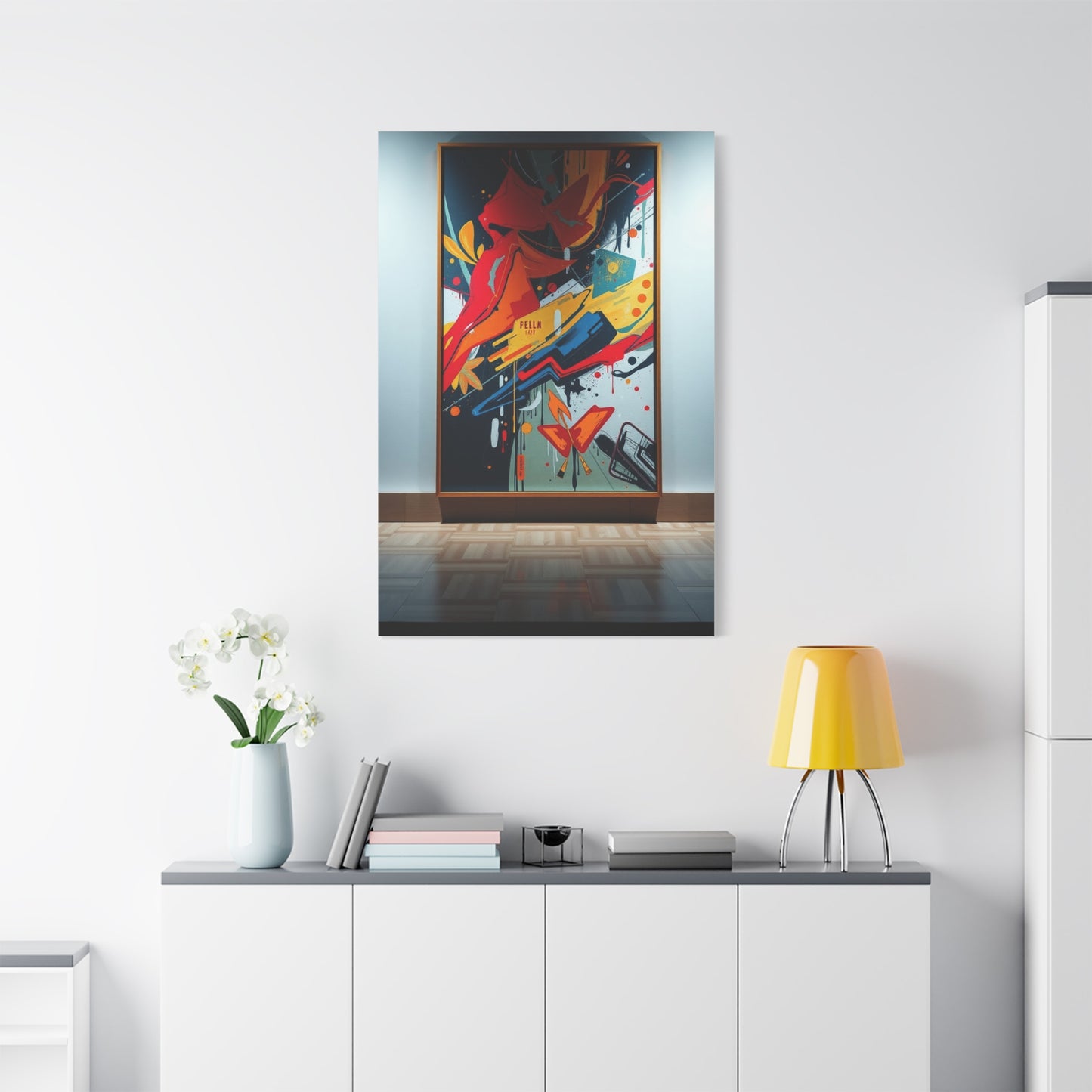 Avant-Garde Symphony Canvas Wall Art & Canvas Print