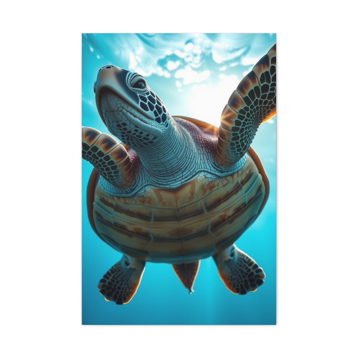 Aqua Sovereign Tableau Wall Art & Canvas Print