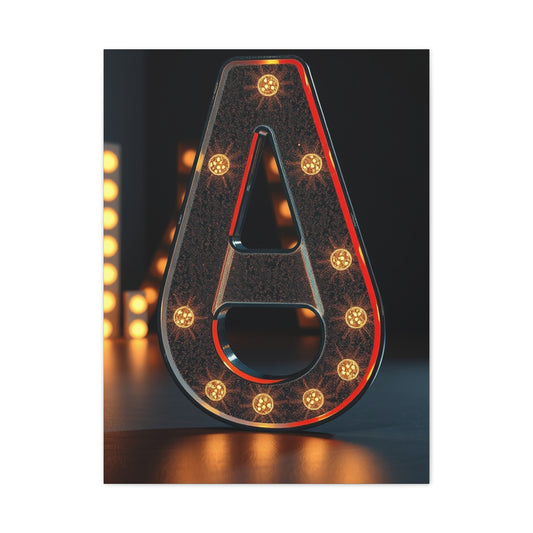 Elite Alphabet & Letter Art Vision Wall Art & Canvas Print