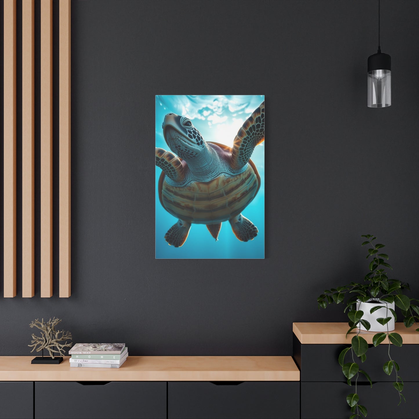 Aqua Sovereign Tableau Wall Art & Canvas Print
