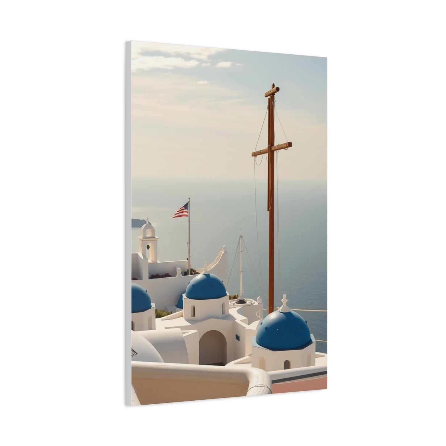 Vision Santorini Art Art Wall Art & Canvas Print