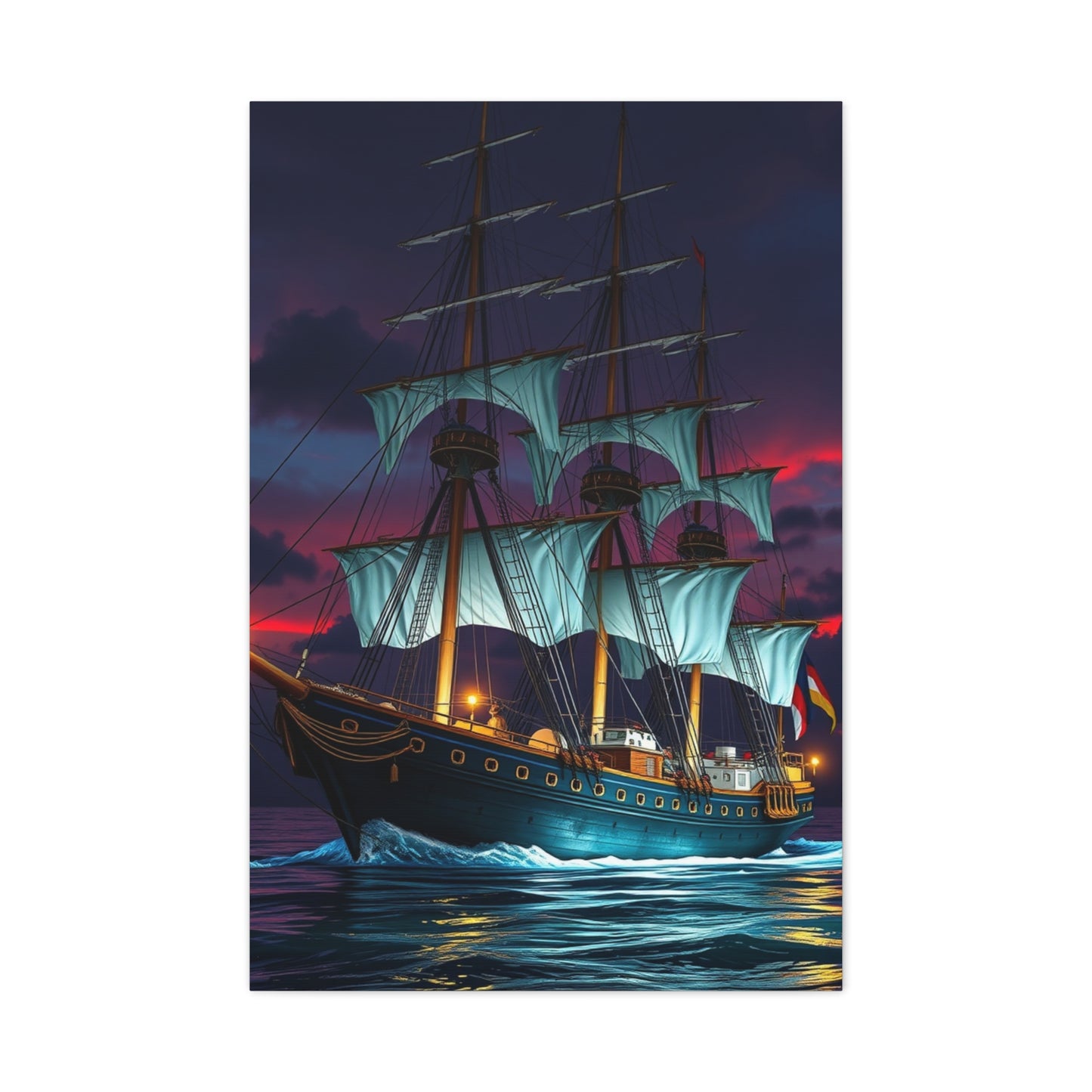 Elite Ship Art Vision Wall Art & Canvas Print