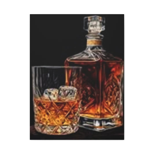 Ice Whiskey Photography Wall Art & Canvas Prints