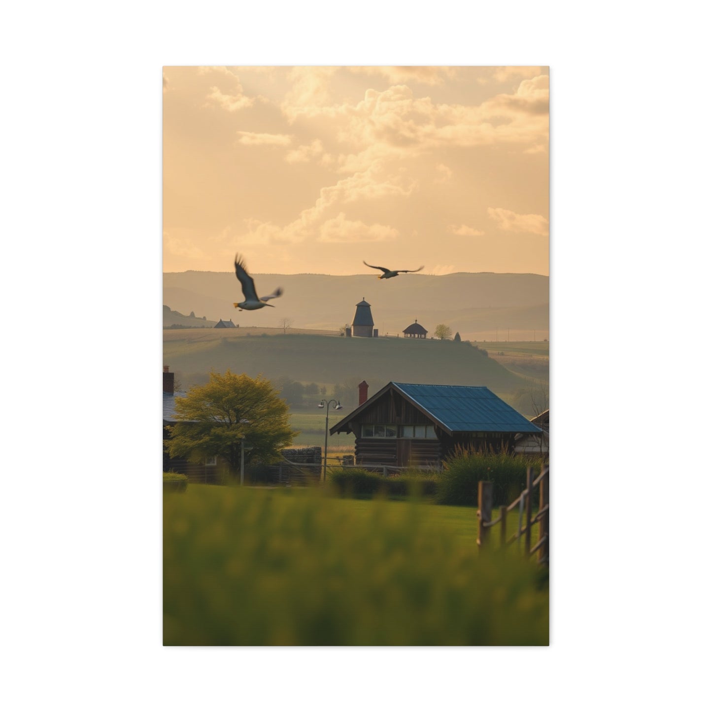 Pasture Bliss Canvas Wall Art & Canvas Print