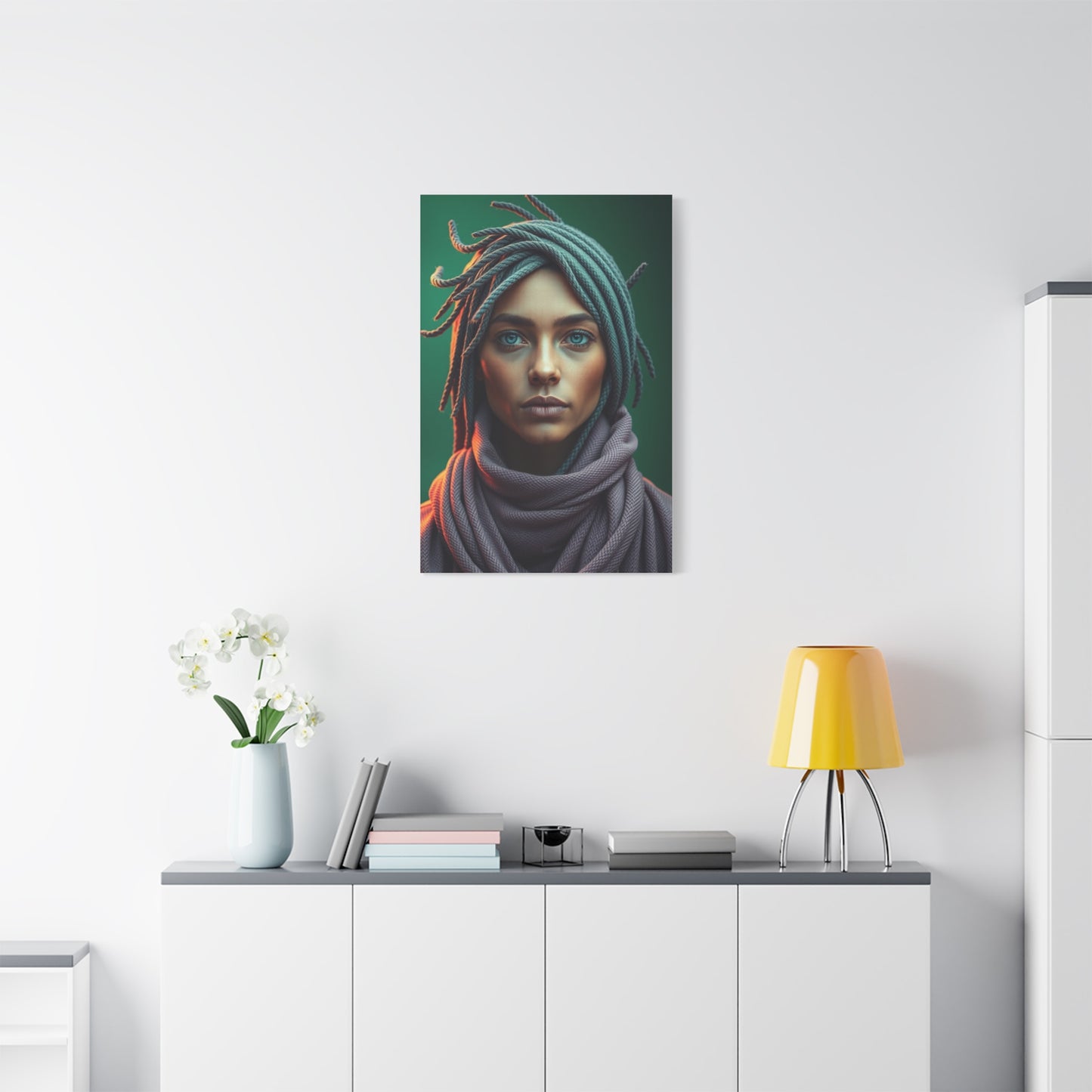 Elite Sage Green Art Vision Wall Art & Canvas Print