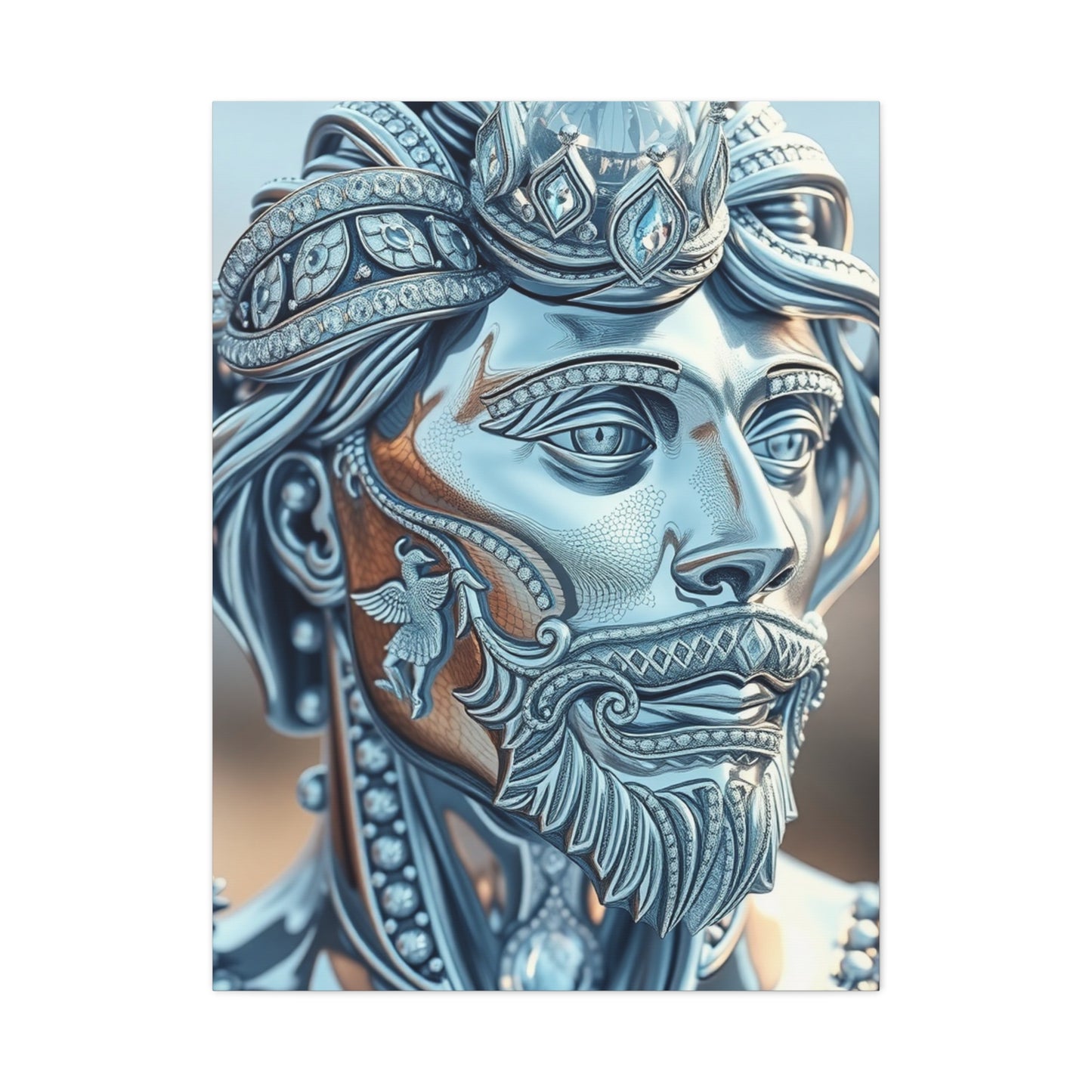 Sterling Serenade Art wall art & canvas print