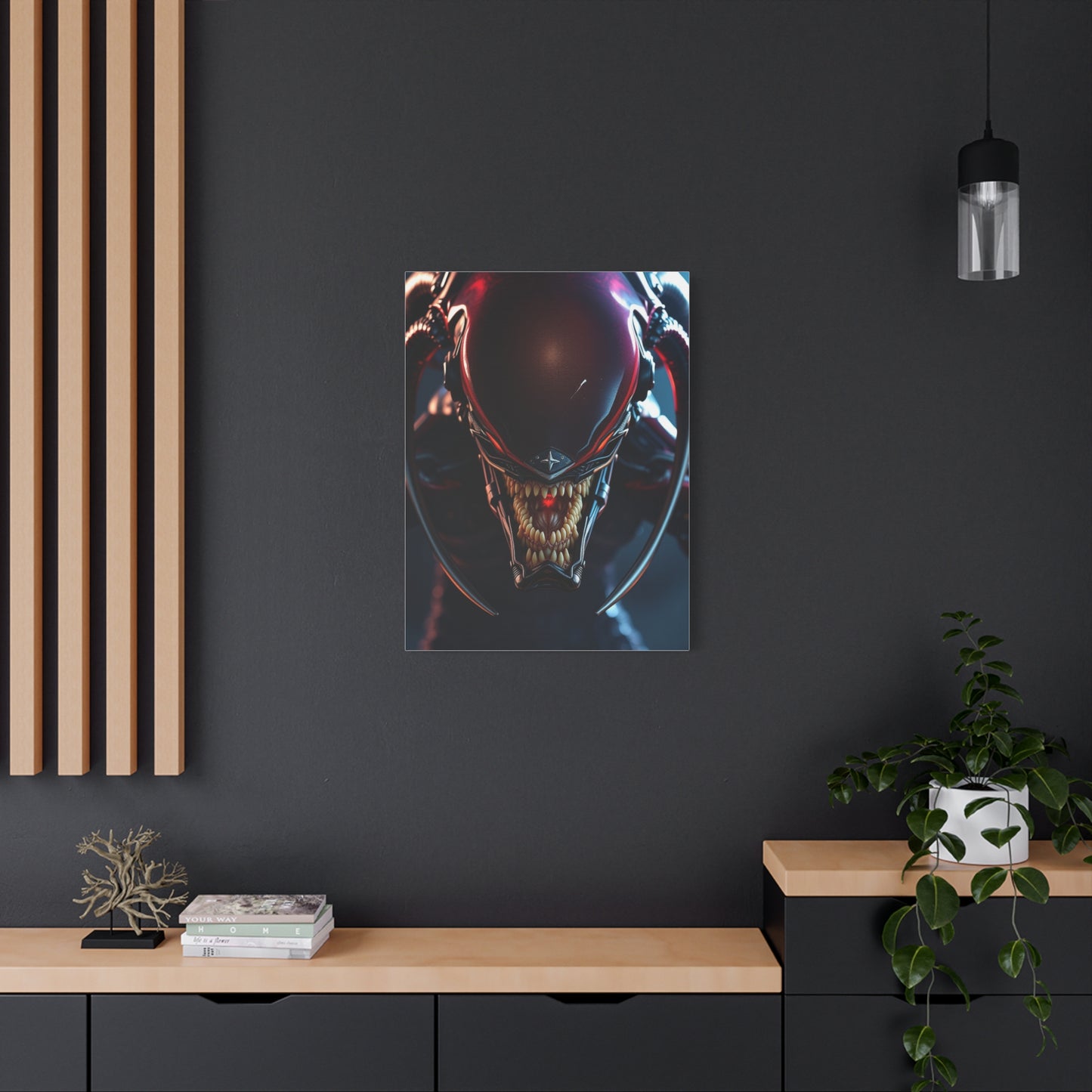Vision Xenomorph Art Art Wall Art & Canvas Print