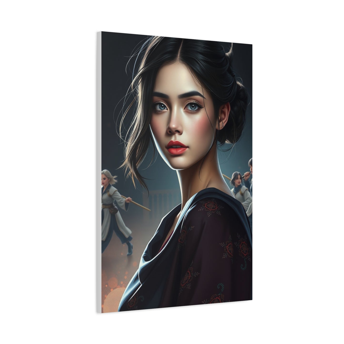Seraphic Beauty Canvas Wall Art & Canvas Print