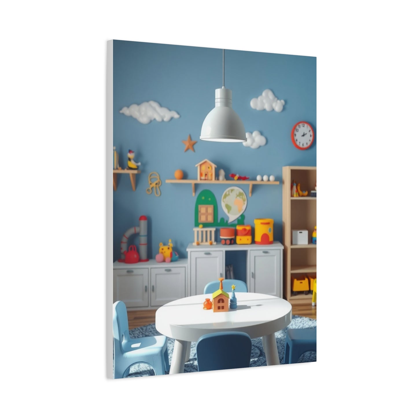 Supreme Kids Playroom Art Collection Wall Art & Canvas Print