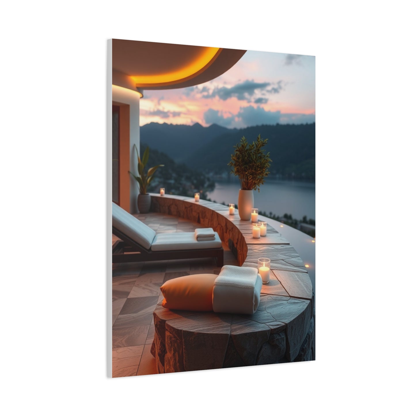 Spa and Resort Art Luxury Canvas Wall Art & Canvas Print