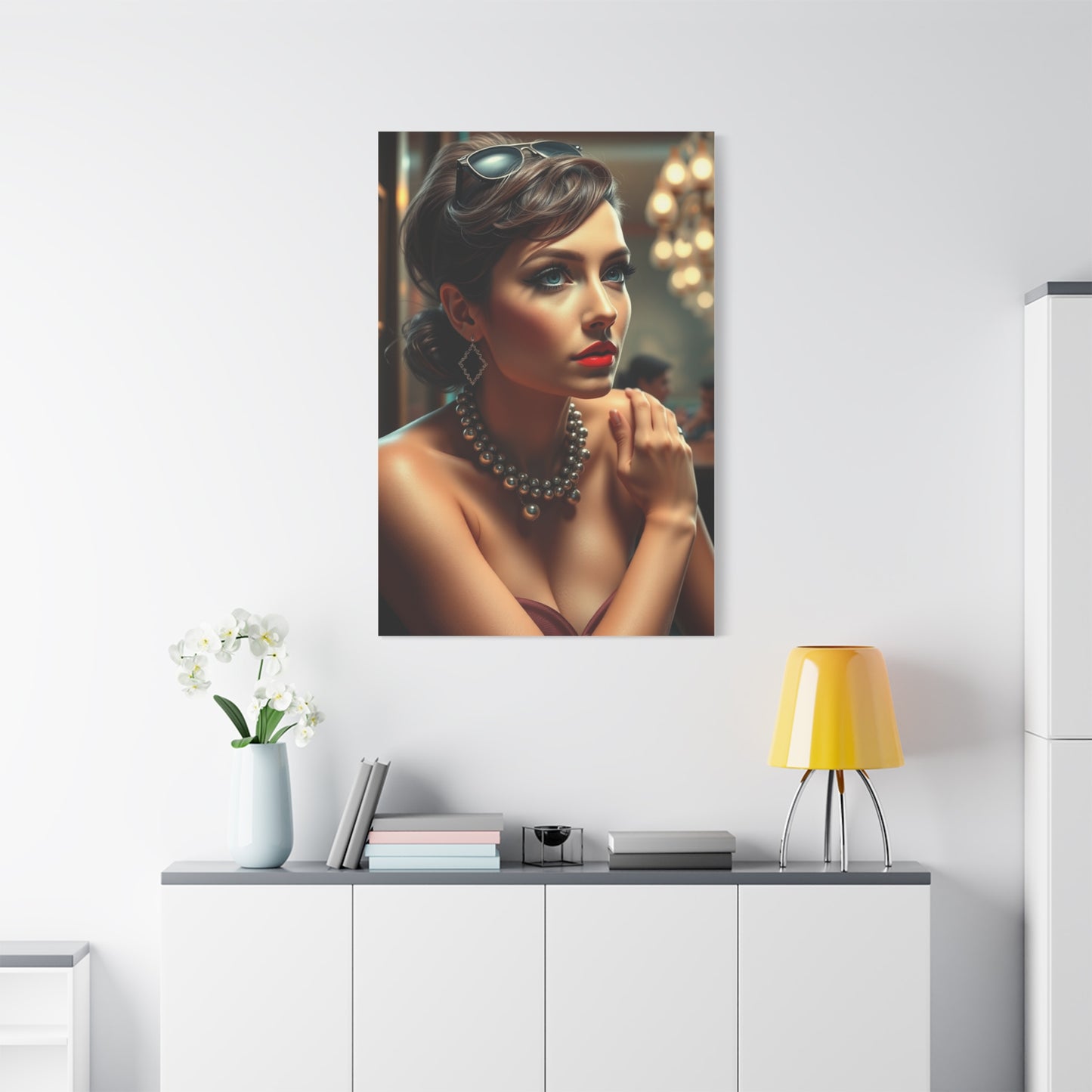 Breakfast At Tiffany’s Characters Art Luxury Canvas Wall Art & Canvas Print