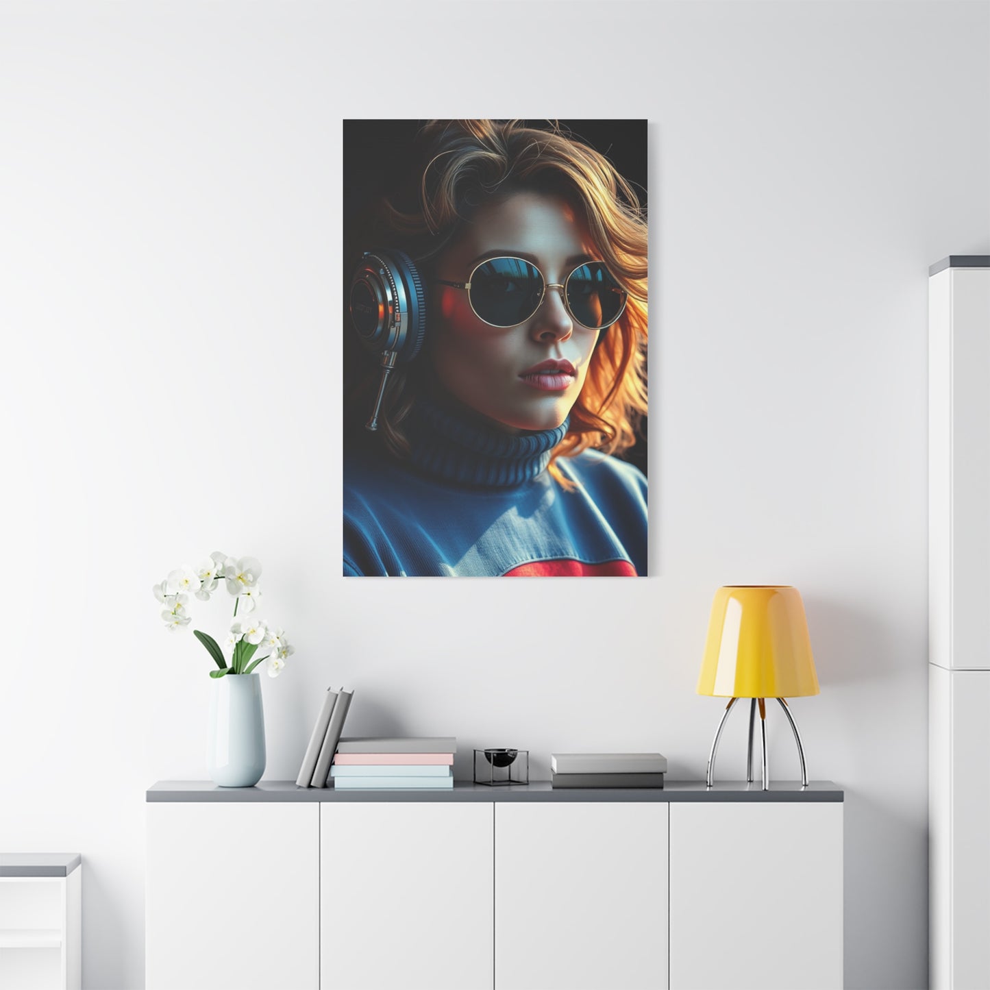 Supreme 70’s Aesthetic Art Collection Wall Art & Canvas Print
