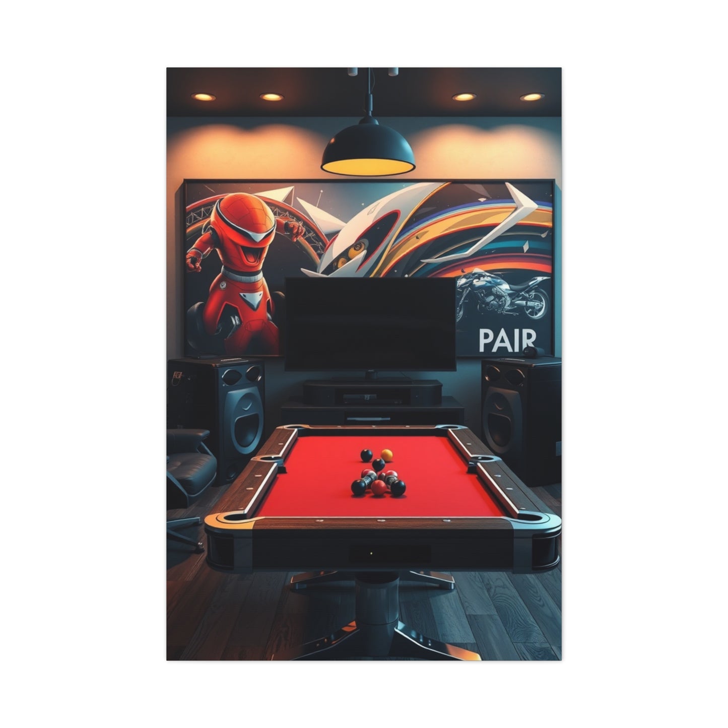 Supreme Game Room Art Collection Wall Art & Canvas Print