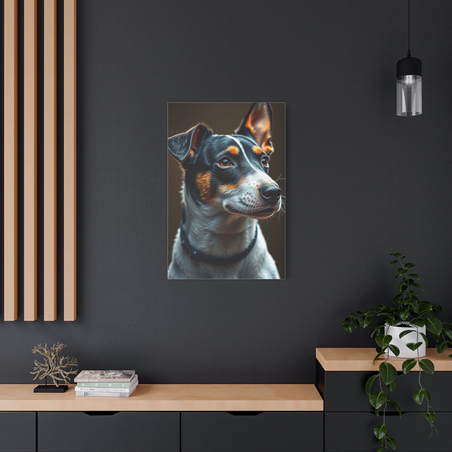 Jack Russell Terrier Art Luxury Canvas Wall Art & Canvas Print