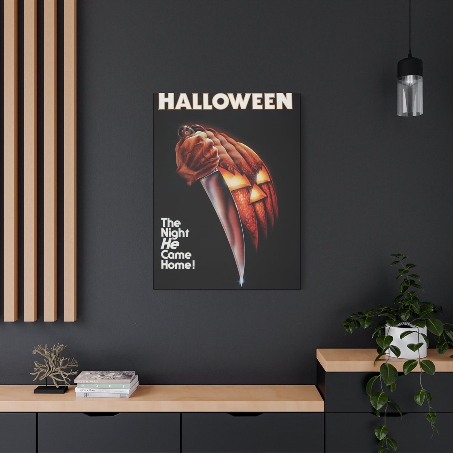 Halloween Horror Movie Poster Wall Art & Canvas Prints
