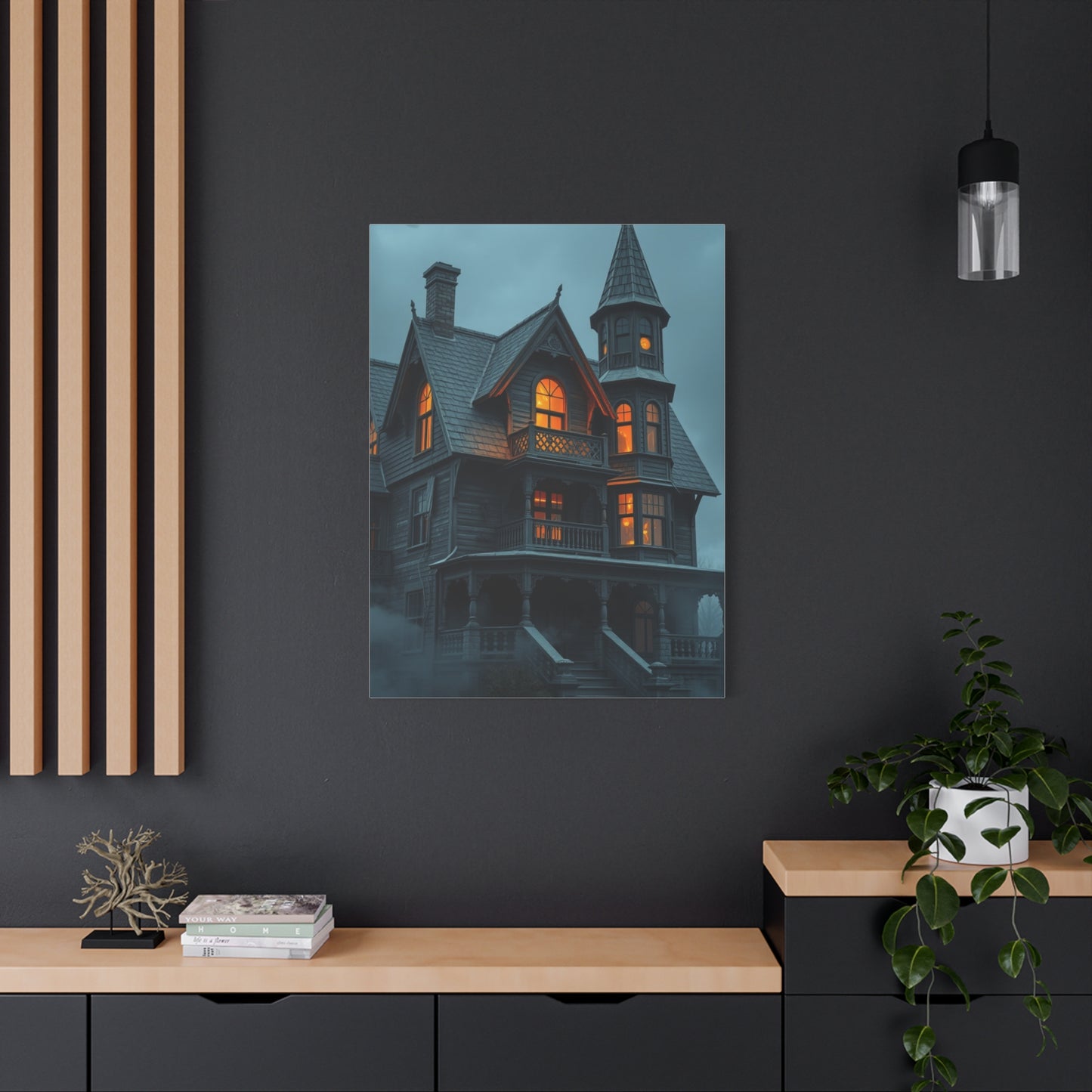 Supreme Haunted House Art Collection Wall Art & Canvas Print