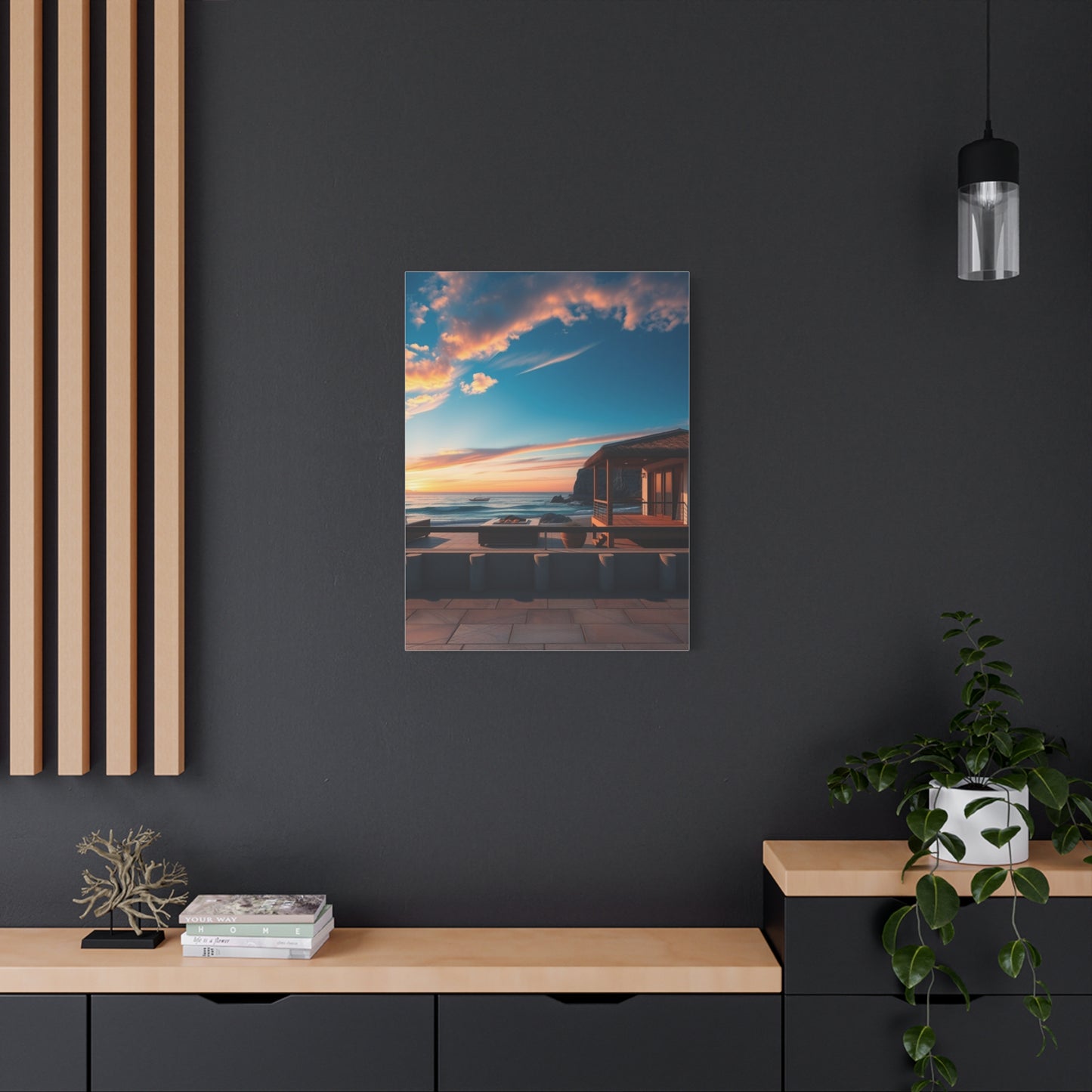 Seaside Serenity Canvas Wall Art & Canvas Print