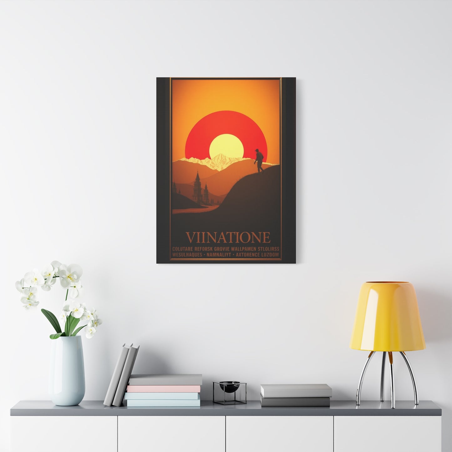 Vision Vintage Movie Posters Art Art Wall Art & Canvas Print