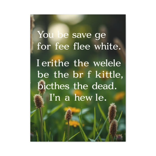 Masterpiece Quotes and Saying Wall Art Vision Wall Art & Canvas Print