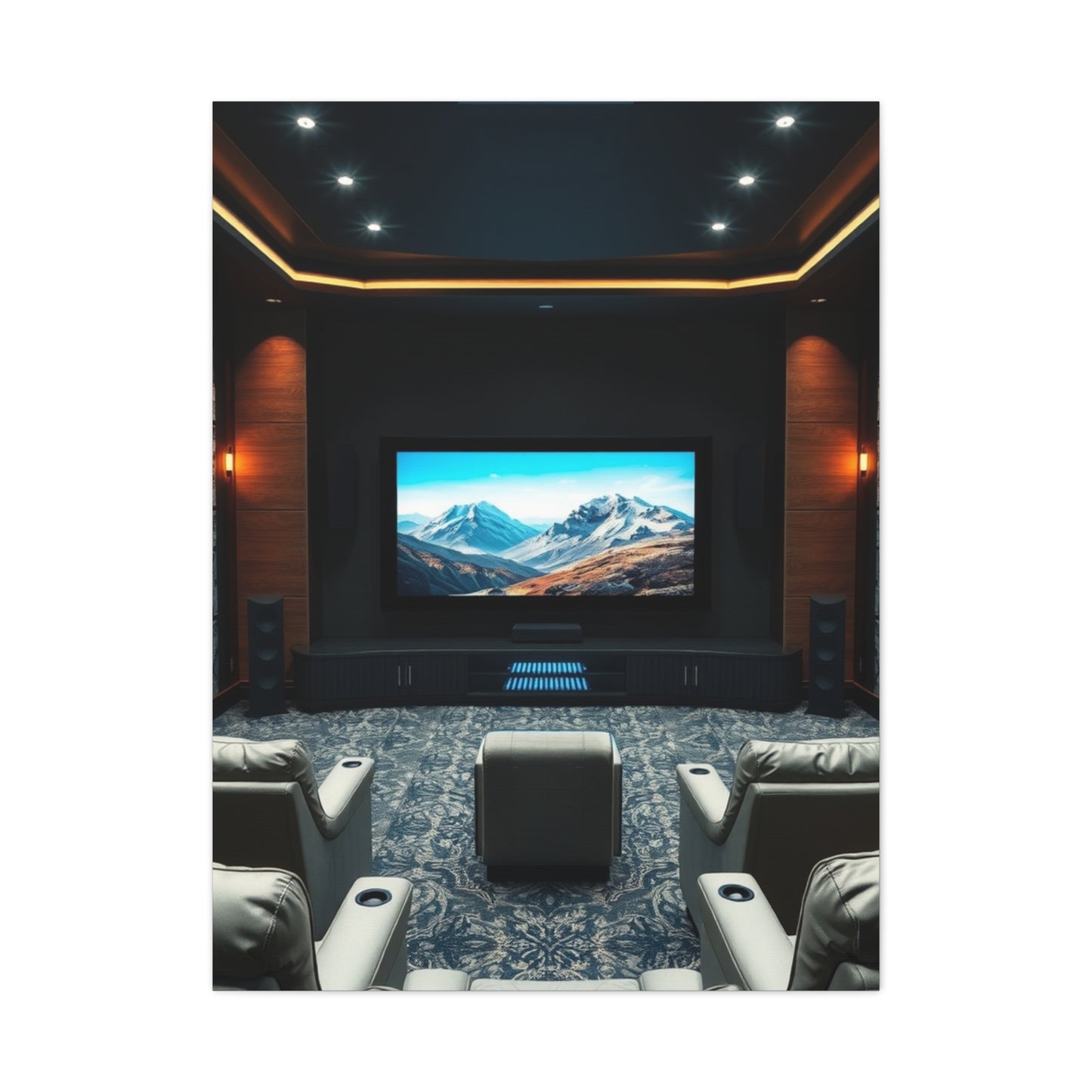 Luxe Projection Gallery Wall Art & Canvas Print