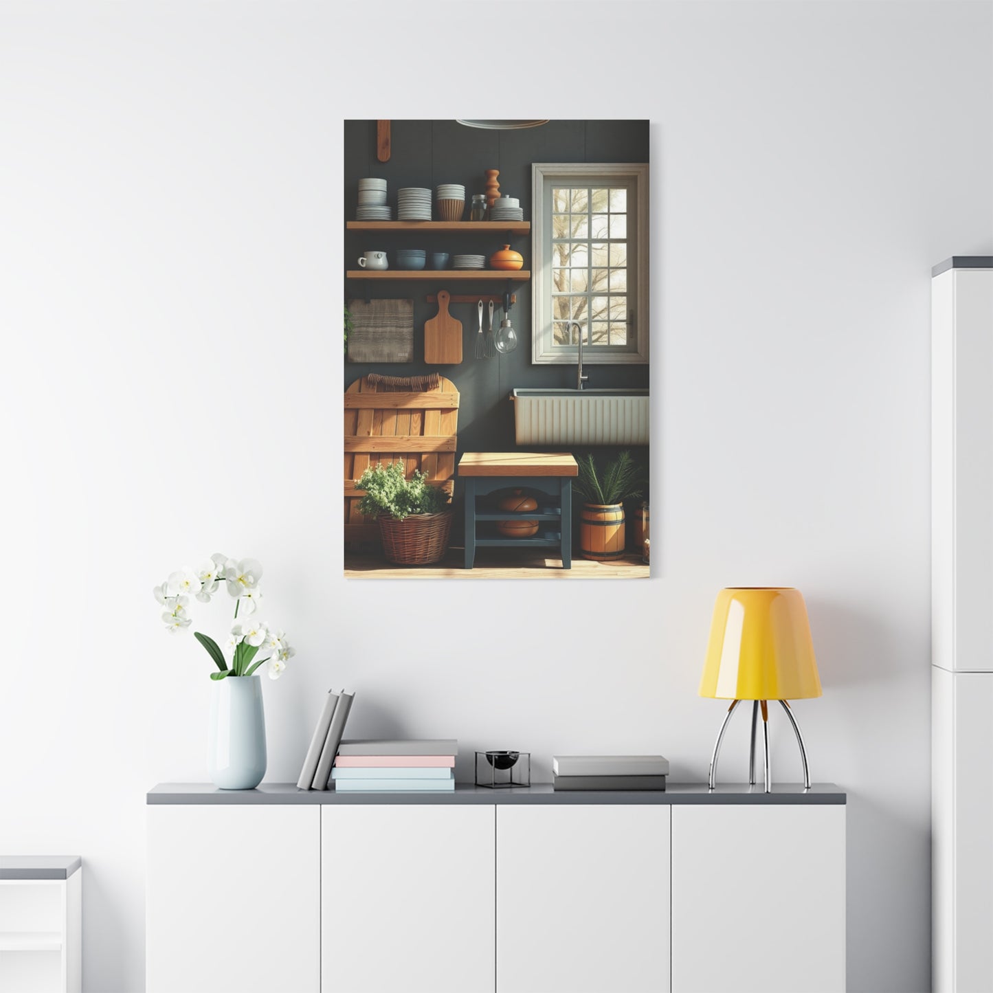 Nostalgic Culinary Tableau Wall Art & Canvas Print