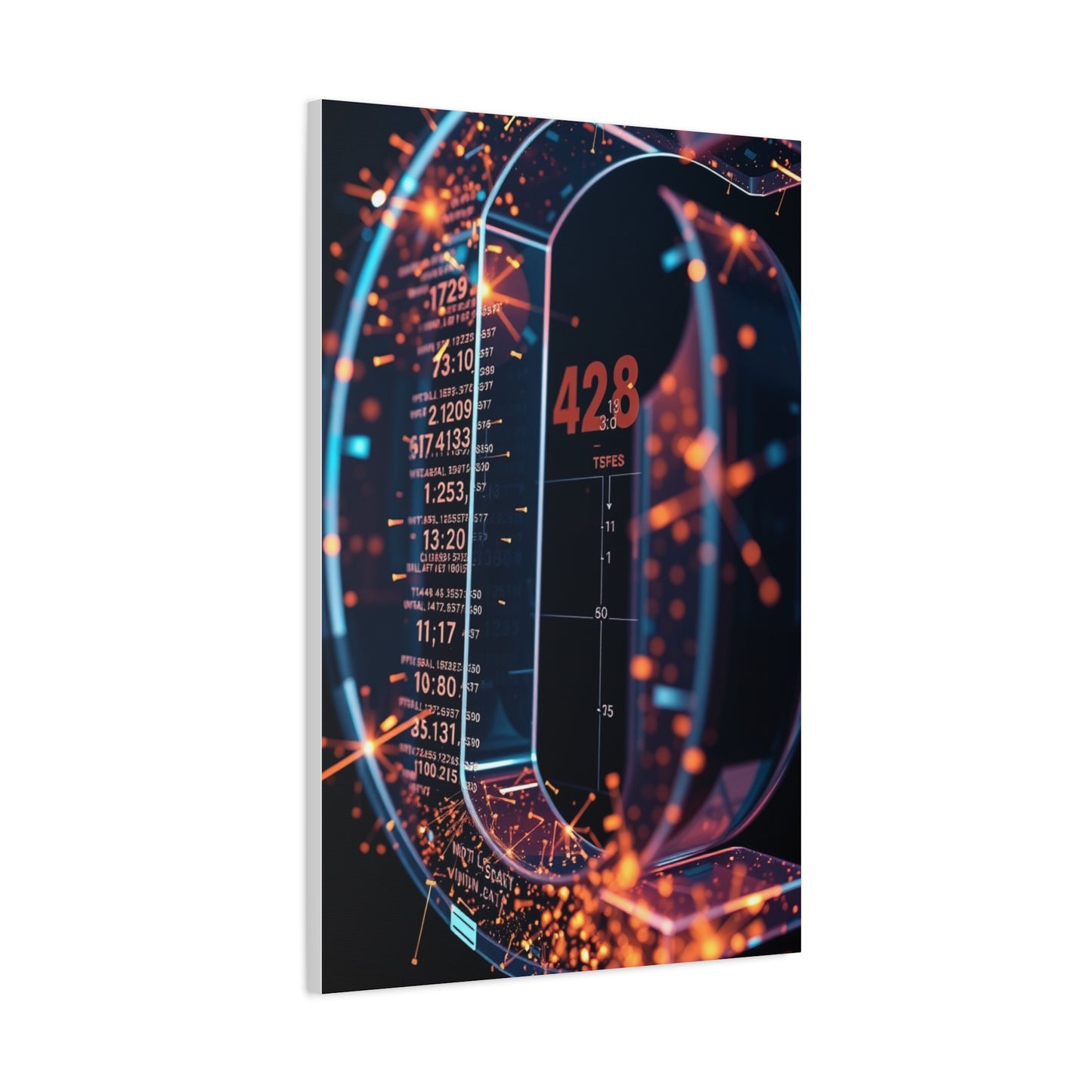 Numbers Art Luxury Canvas Wall Art & Canvas Print