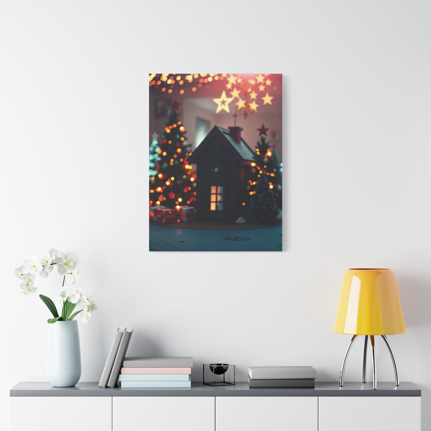 Supreme Black Christmas Art Collection Wall Art & Canvas Print