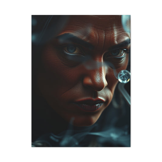 Shadowed Allure Canvas Wall Art & Canvas Print