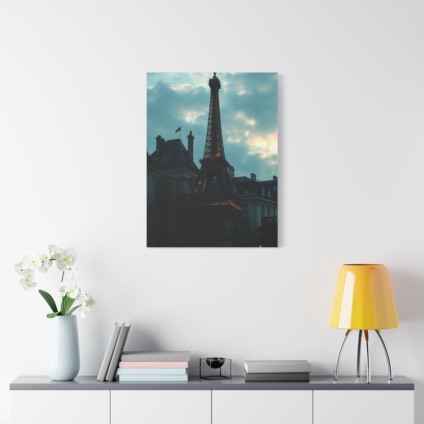 Sophisticated Parisian Essence Canvas