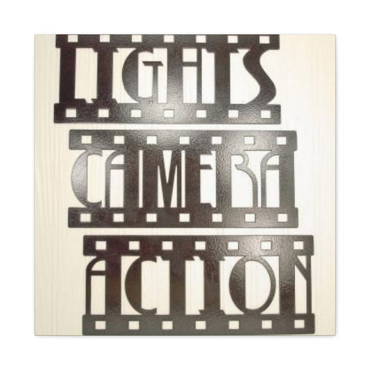 Light Camera Action Wall Art & Canvas Prints