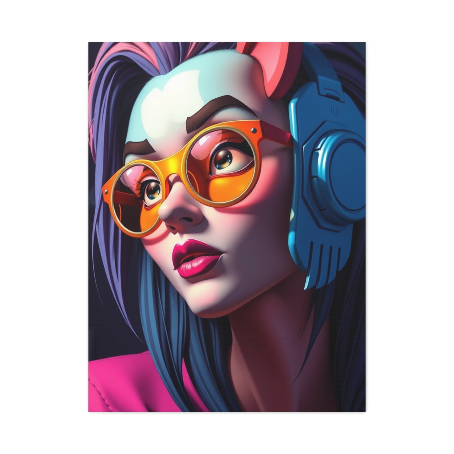 Majestic Pop Narrative Wall Art & Canvas Print